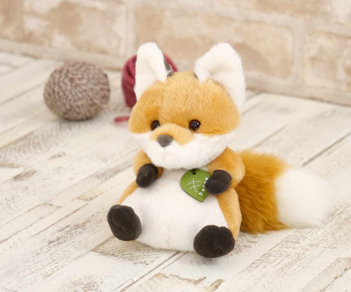 dショッピング |ぬいぐるみ potte キツネ （ ヌイグルミ きつね 動物