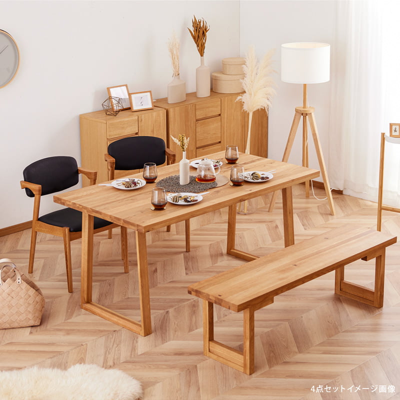 専用④】ACTUSのダイニングテーブルソファ4点セット:オットマン 専用④