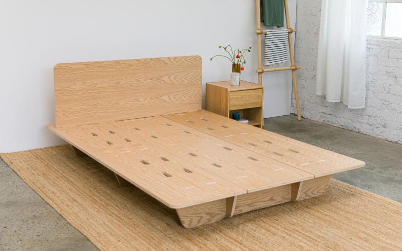 コアラマットレスと相性良し】無印良品のスモールサイズを2台繋げた