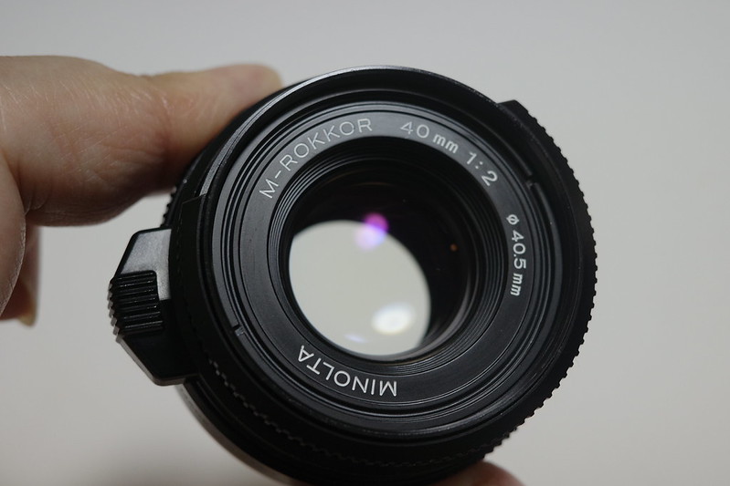 突如開催された40mm祭に飲みこまれて、MINOLTA M-ROKKOR 40mm f2.0を