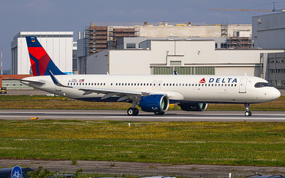 Airbus A321-271NX, Delta Air Lines, D-AXXZ, N555DE (MSN 11947