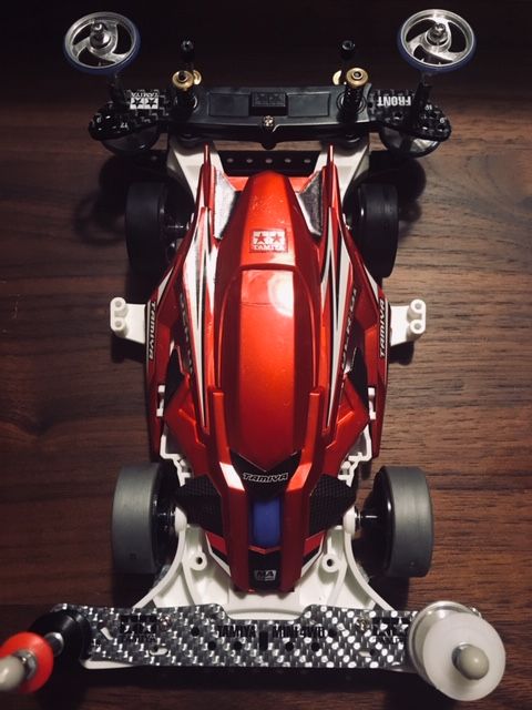 ミニ四駆 完成品 デクロス Red Special ミニ四駆 完成品 デクロスDCR-01