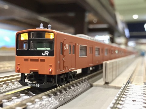 マイクロエース「201系 体質改善工事施工車・オレンジ」。 : エヌゲ道