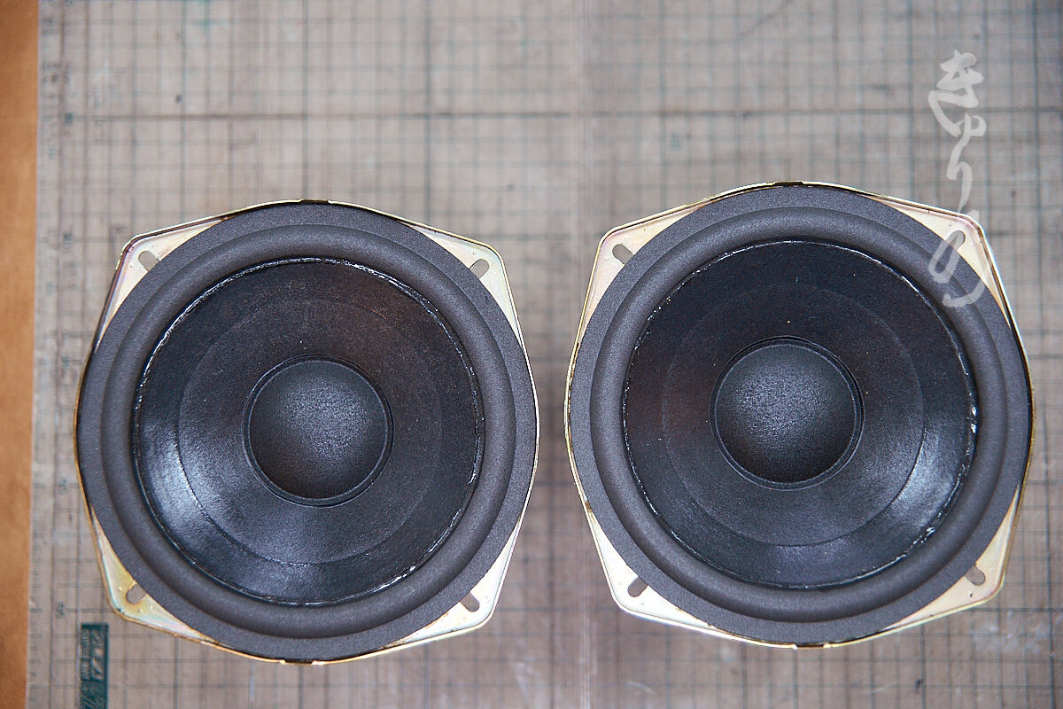 onkyo D-202Aエッジ交換 : 我楽音 響のCUT&TRY