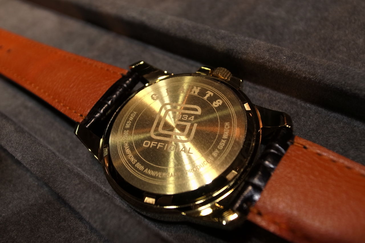 GSX WATCH JAPANプロデュース 読売巨人軍公式腕時計 2014年優勝記念