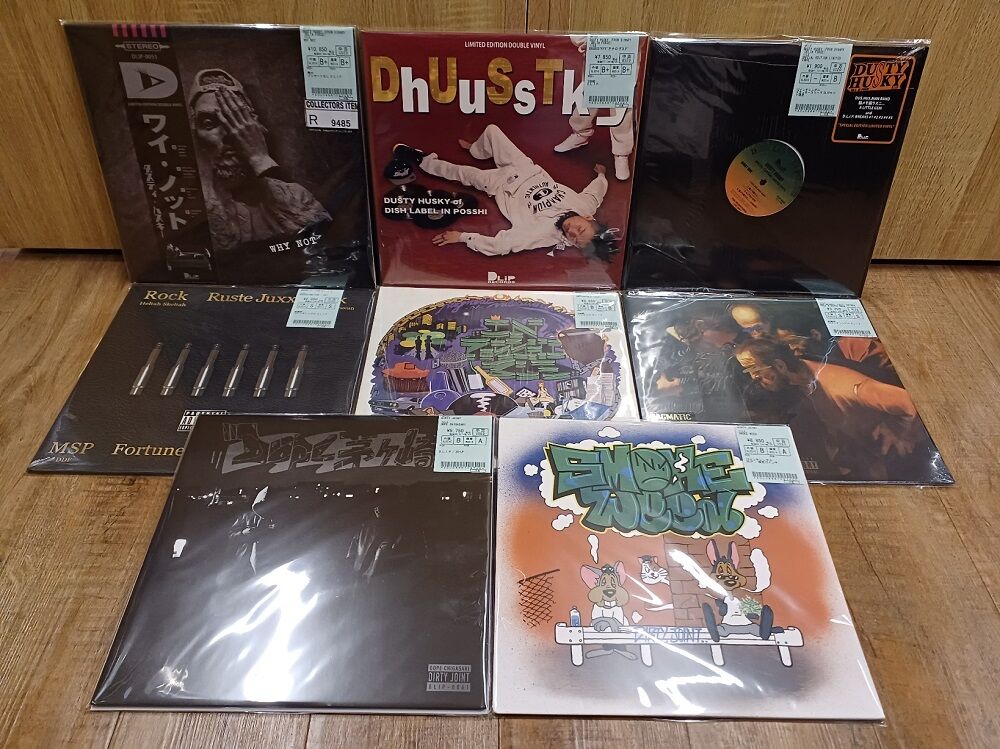 ◎8/14(月) 日本語ラップ 中古レコード 入荷情報【DLiP RECORDS作品