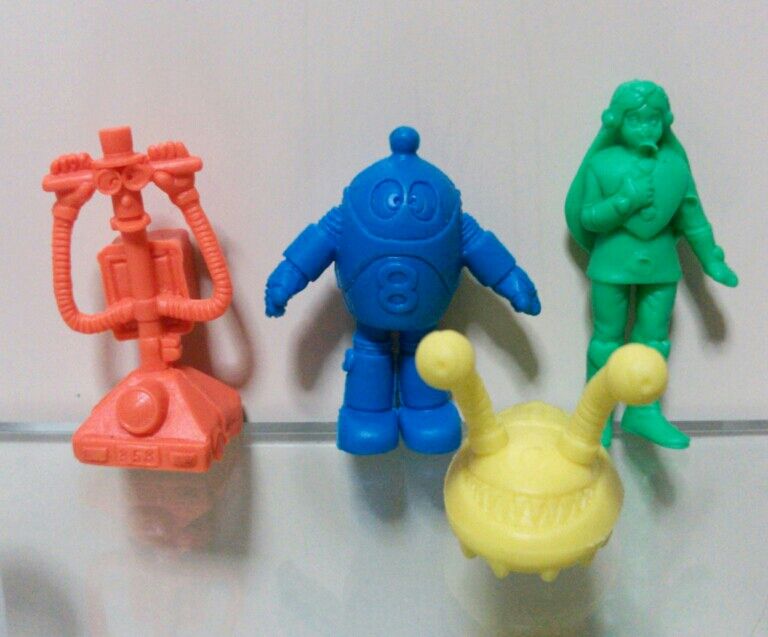 丸越 ロボットはっちゃん ポケットアイドル 合体入り 消しゴム