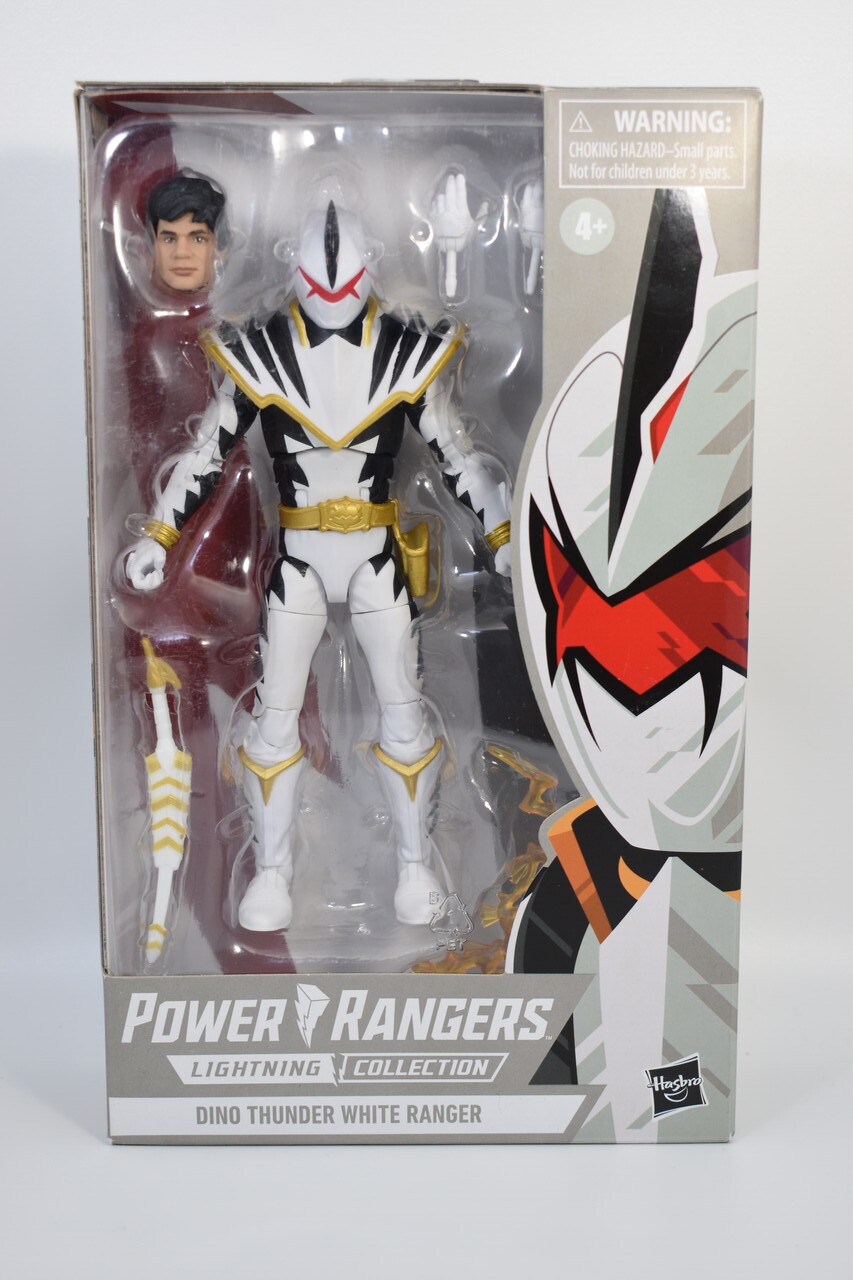 POWER RANGERS LIGHTNING COLLECTION DINO THUNDER WHITE RANGER