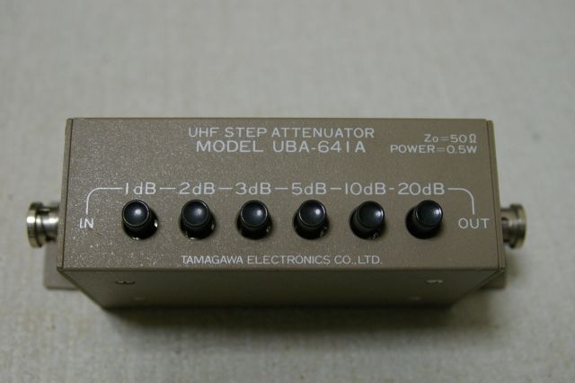 多摩川電子 ステップアッテネーター UBA-641A : JHGのブログ