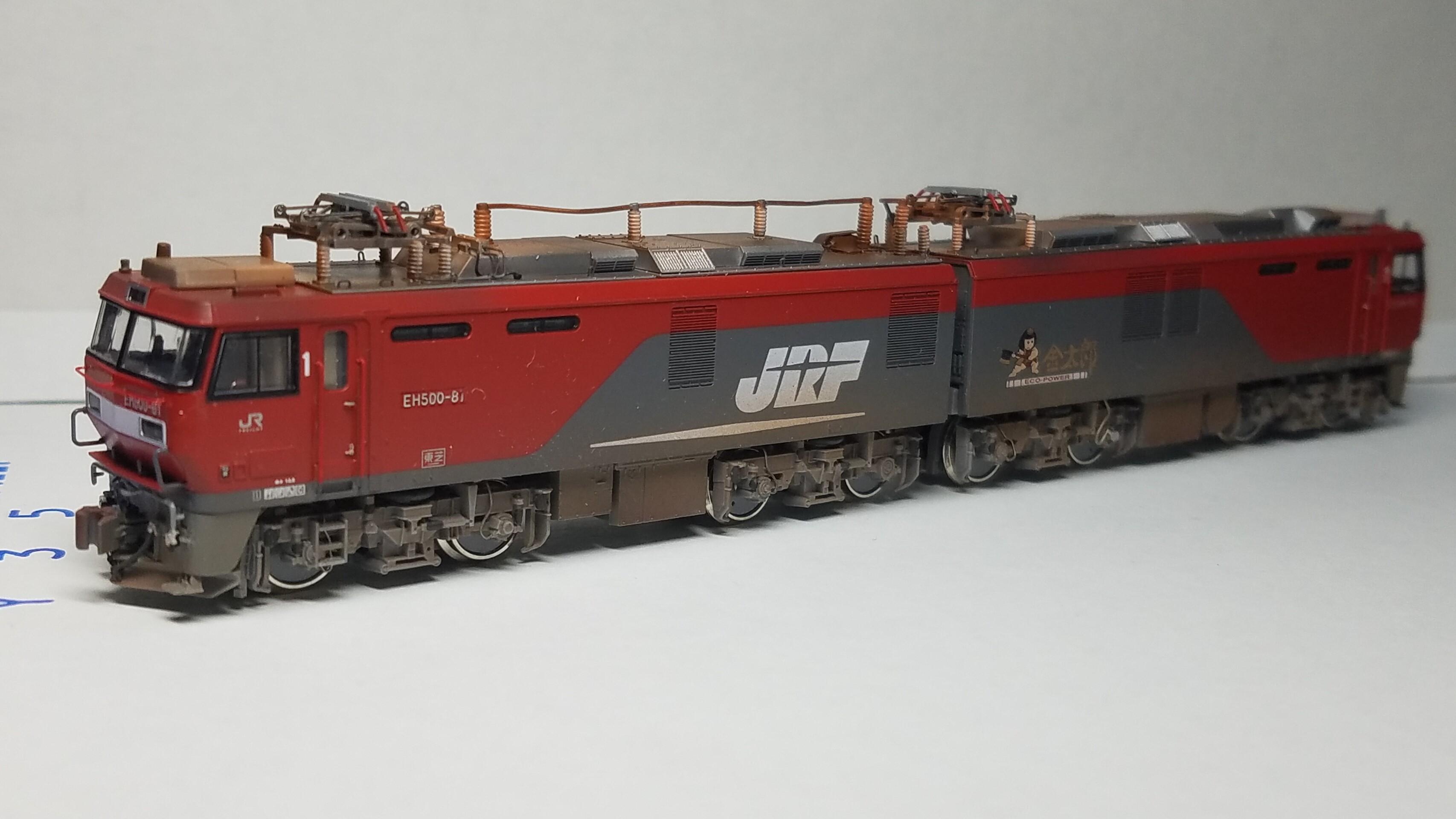 Kato 3037-2 EH500 3次形後期仕様の加工整備 その④ : （仮称）東北