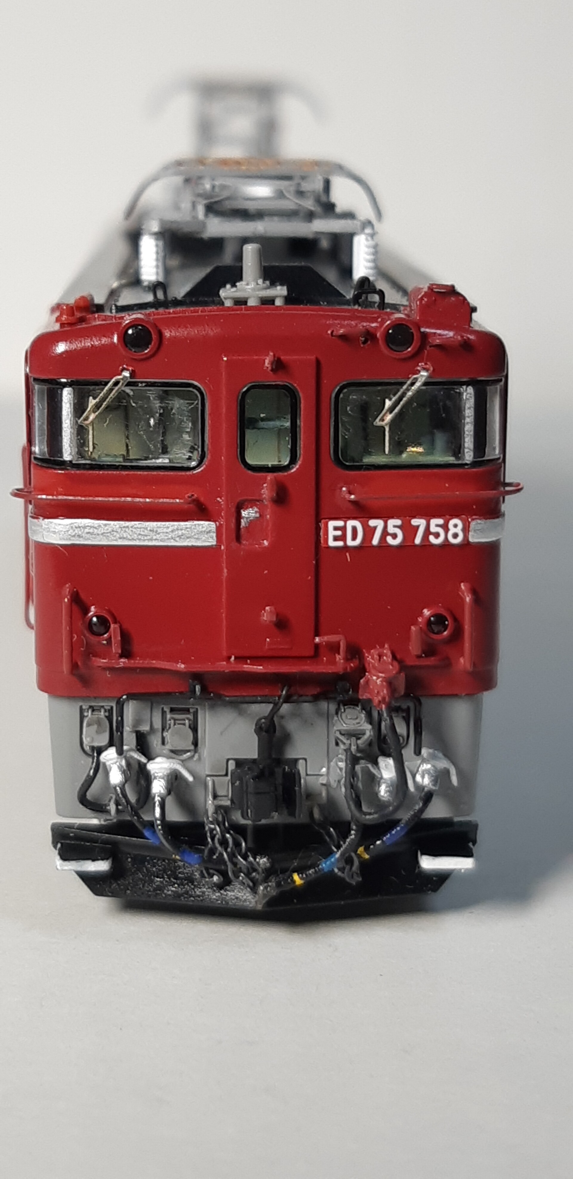 TOMIX 7157 ED75 700 後期型の精密加工整備 758号機にする その⑤完成