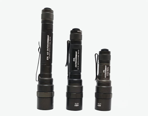 SUREFIRE OUTDOORSMAN 3機種一新！ E1L-A , E2L-A , E2LAA-A : アカリ