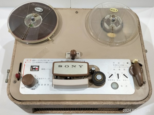 1959/昭和34/SONY/Tapecorder/MODEL 101/6mm/オープンリール