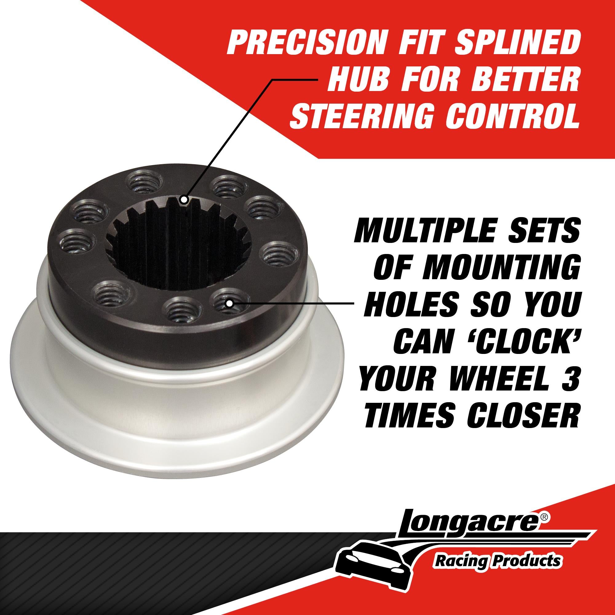 Precision Fit Splined Hub Quick Disconnect – Longacre Racing