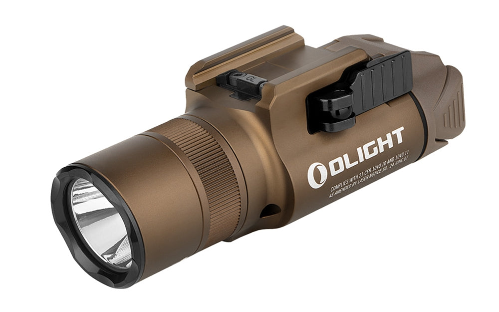 Olight Baldr Pro R Black Rechargeable Flashlight with Green Beam