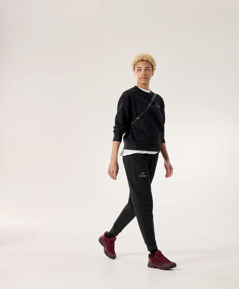 Emblem Fleece Crew Women's(L(WOMEN) Black/ブラック): ARC'TERYX