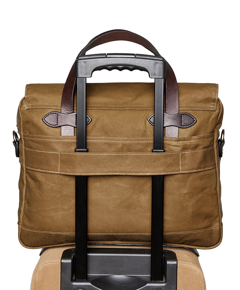 24-HOUR TIN CLOTH BRIEFCASE(ONE Dark Tan/ダークタン): FILSON