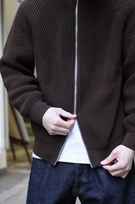 BATONER[バトナー] Signature Crew Neck / Signature Drivers Knit