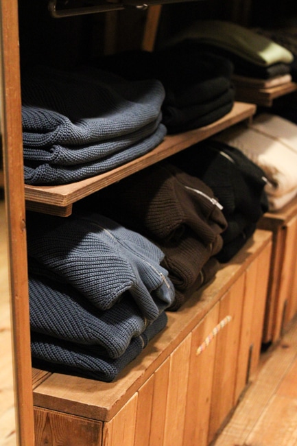 BATONER[バトナー] Signature Crew Neck / Signature Drivers Knit