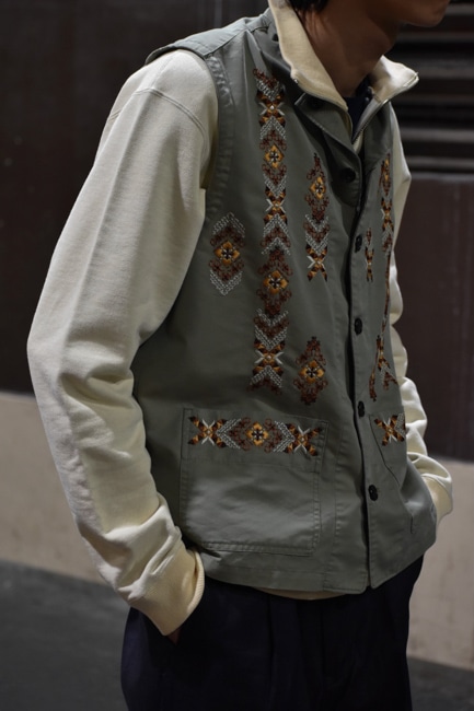 AUBERGE/オーベルジュ Pablo Folk [Vintage Khaki] 20250407