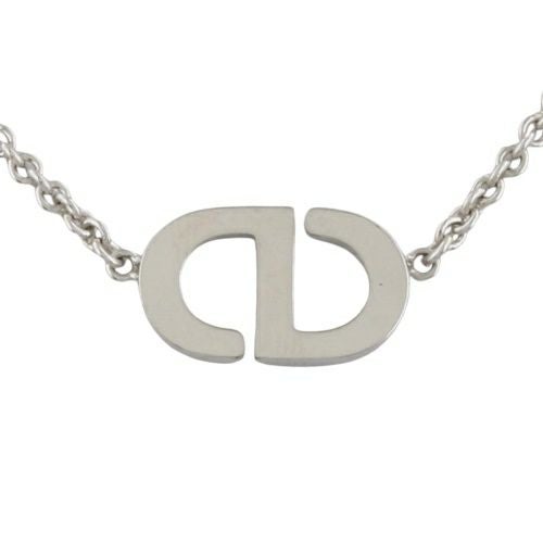 クリスチャンディオール ネックレス レディース PETIT CD シルバー