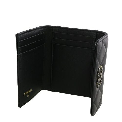 シャネル 名刺入れ カードケース レディース ブラック CHANEL AP3624