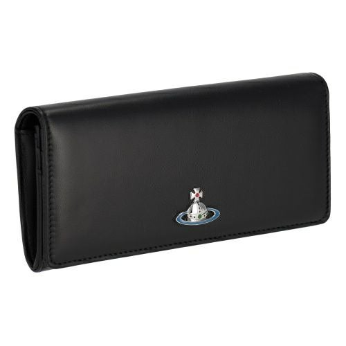 ヴィヴィアンウエストウッド 長財布 レディース ブラック Vivienne