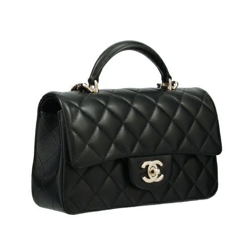 シャネル ハンドバッグ レディース ブラック CHANEL AS2431 B06660