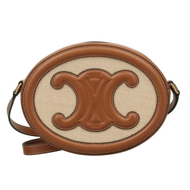 セリーヌ CELINE ショルダーバッグ レディース ブラウン 198602EFL