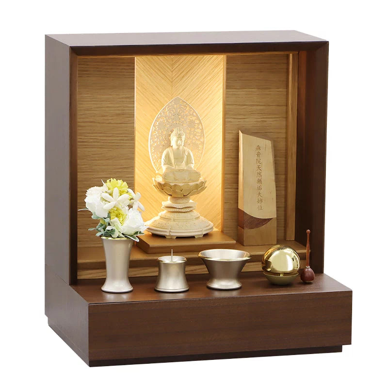 ミニ仏壇 ソフィオ ウォールナット | お仏壇の通販 | インテリア仏壇
