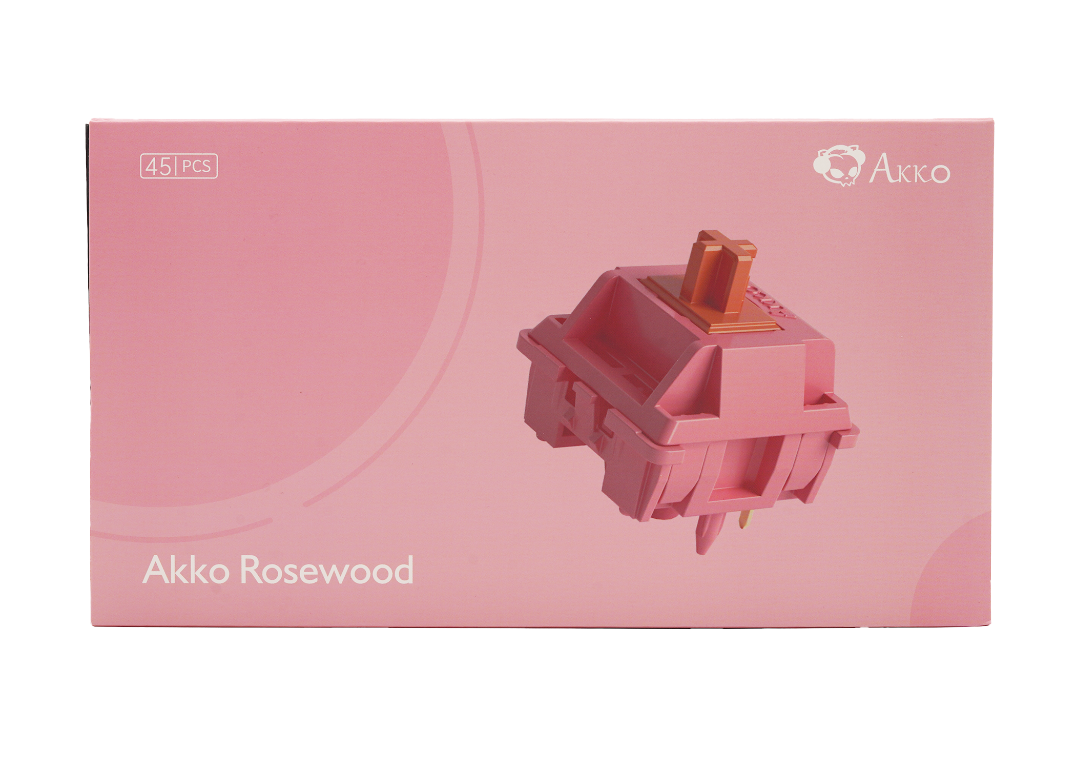 Akko Rosewood Switches – Low-Pitched Thocky Sound for Mechanical