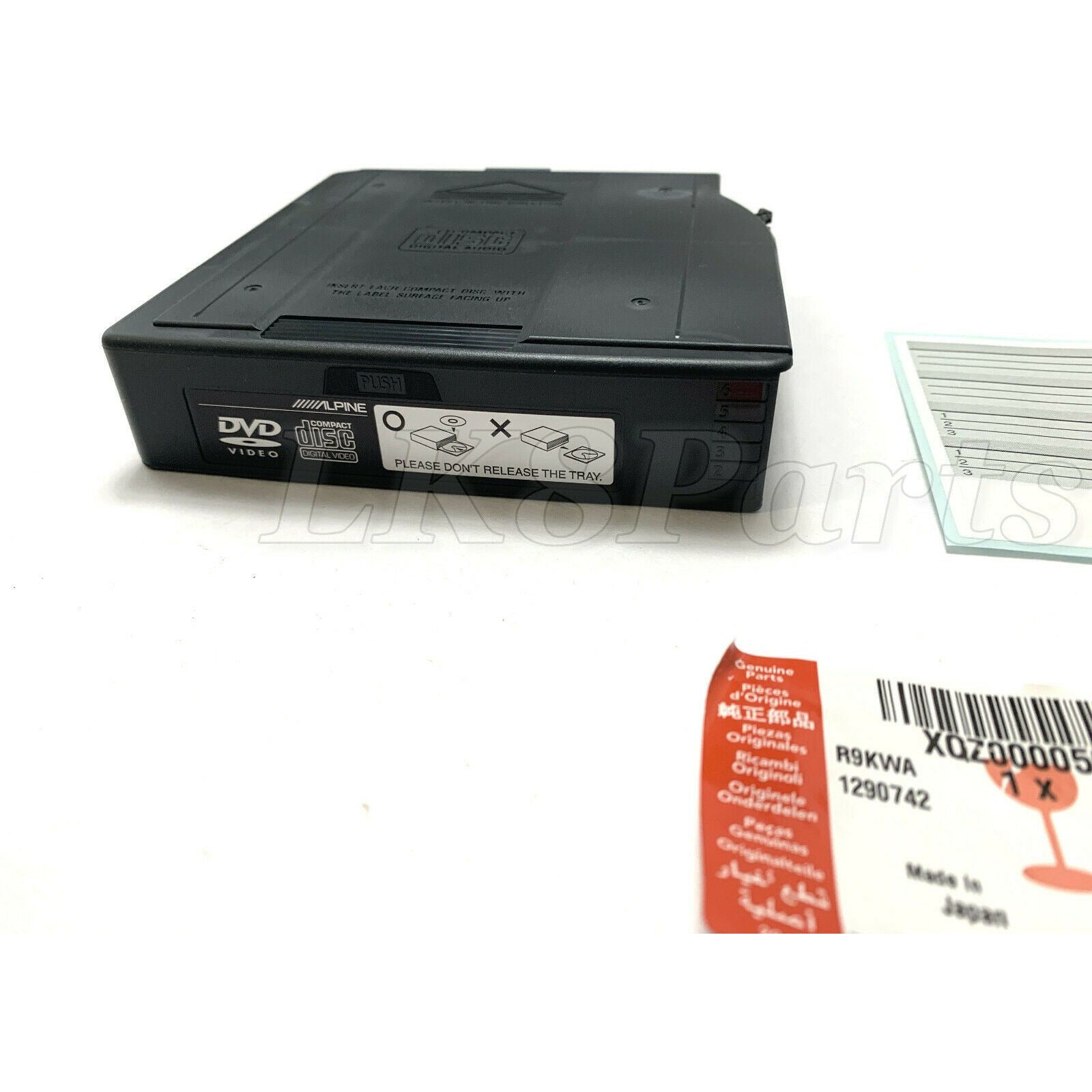 Genuine 6 Disc DVD Changer Magazine Cartridge – Lucky8 Off Road