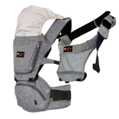 ナップナップのヒップシート(抱っこ紐)トラン 、コンパクトに