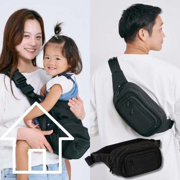 POMULU(ポムル)ヒップシートショルダーバッグ 6ヵ月～1歳2歳3歳4歳