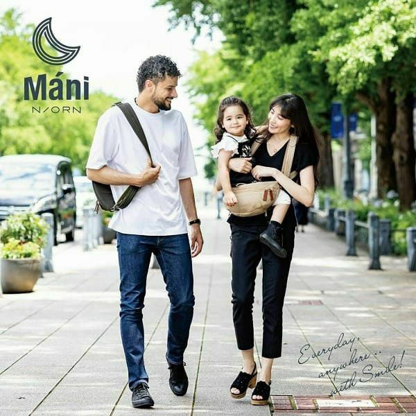 ノルンマーニ（N/ORN Mani）ショルダーバッグ×ヒップシート 生後7ヵ月