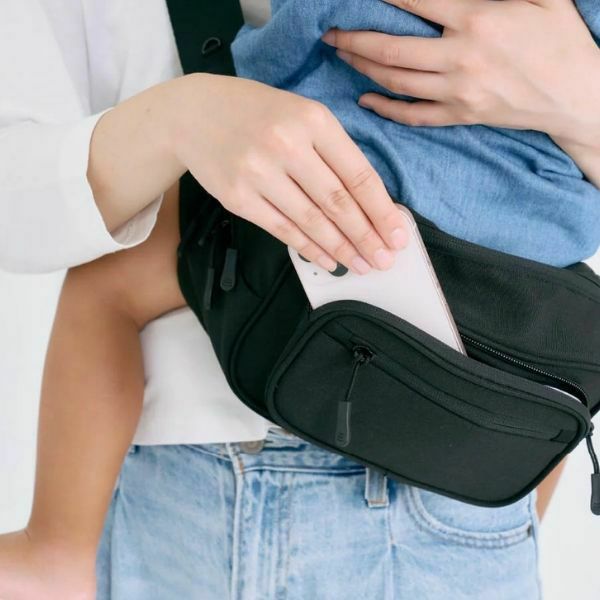 ポムル(POMULU)ヒップシートショルダーバッグ【カジュアルブラック】6