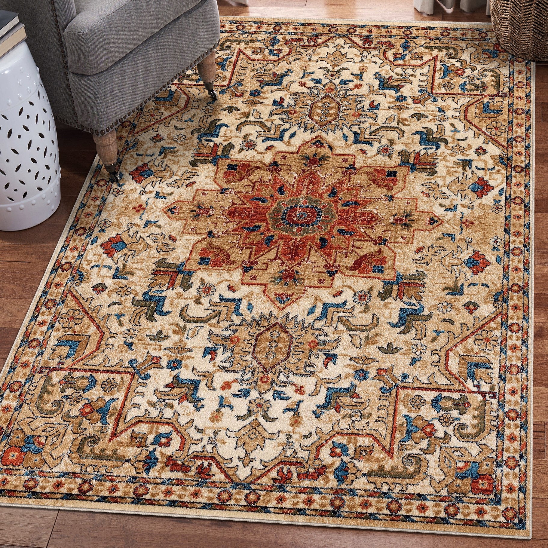 Howell Oriental Area Rug 2527 | Luxe Weavers | Oriental Area Rug