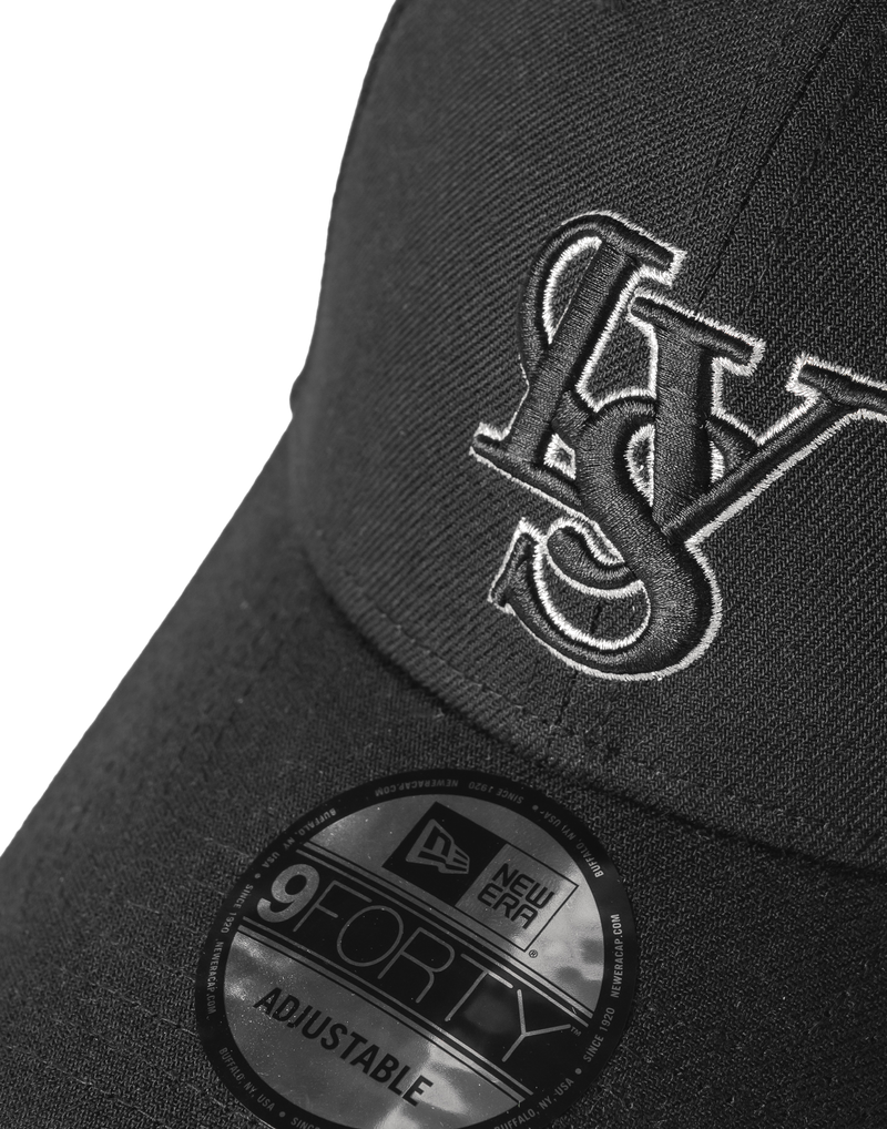 LÝFT × New Era 9Forty LYS Logo - Black