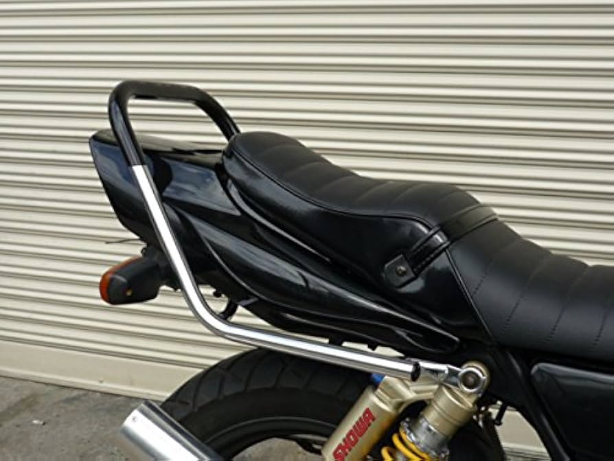 Amazon | Pretty Racing製 XJR400 メッキ極太ゴム巻きタンデムバー