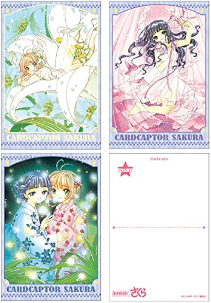 Amazon | カードキャプターさくら展 ポストカードセットB Clamp