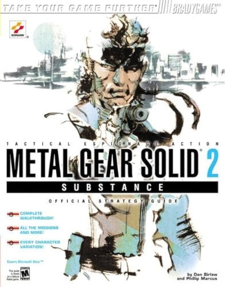Amazon | Metal Gear Solid¿ 2: Substance(tm) Official Strategy