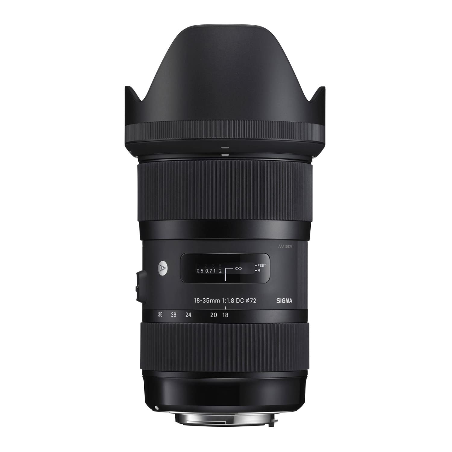 Sigma 18-35mm F1.8 DC HSM Lens for Nikon APS-C DSLRs (Black