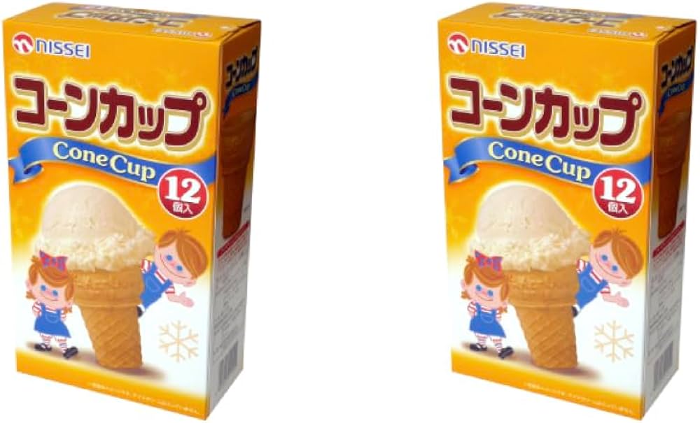 Amazon.co.jp: NISSEI コーンカップ Cone Cup 日世 アイス アイス