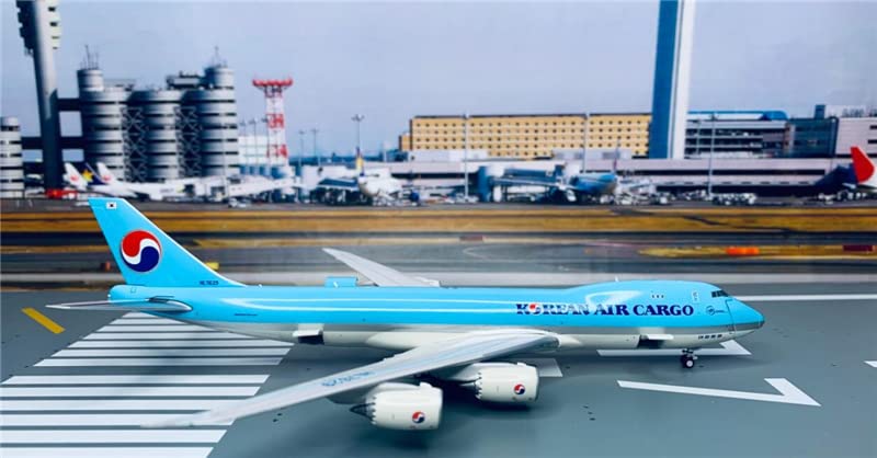 Amazon | JC Wings 1:400 完成品 for Korean Air Cargo Nose open For