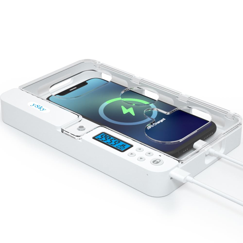 Amazon.com: ySky Portable Phone Lock Box with Timer for iPhone and