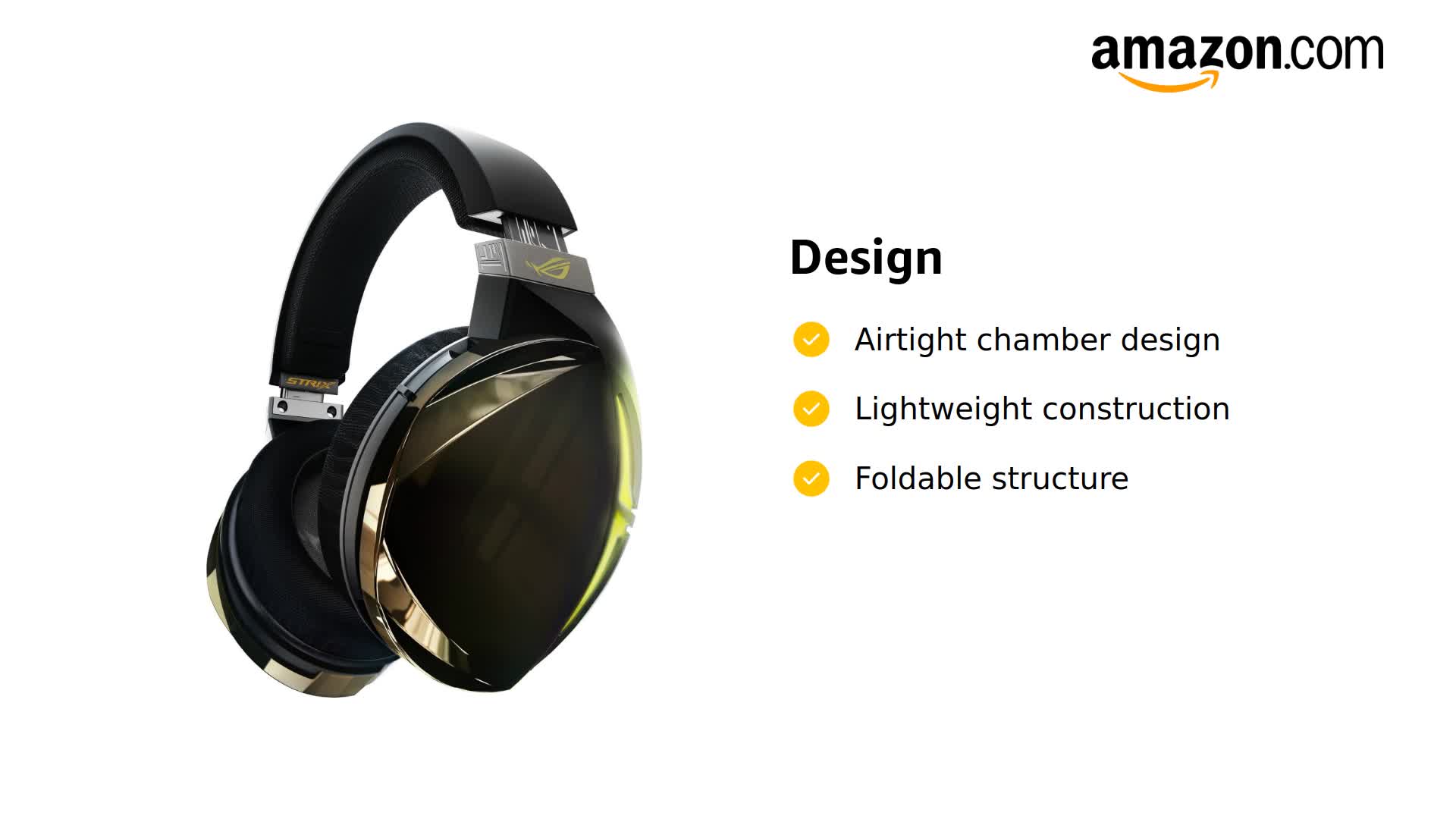 Amazon.com: ROG Strix Fusion 700 Virtual 7.1 LED Bluetooth Gaming