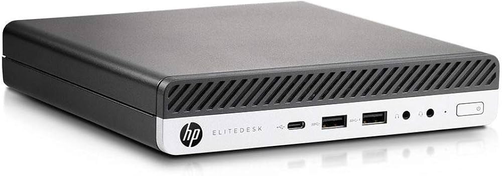 HP EliteDesk 800 G4 Masaüstü Mini Intel Quad Core i3 8100T 512GB