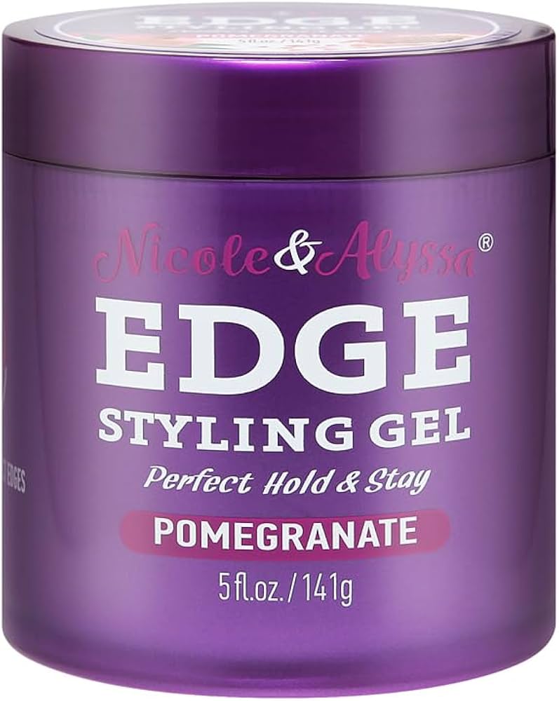 Amazon.com : Nicole & Alyssa - Edge Control Gel 5oz - Pomegranate