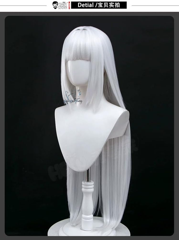 Amazon.co.jp: [900] ニケ 勝利の女神：NIKKE ブラン コスプレウィッグ