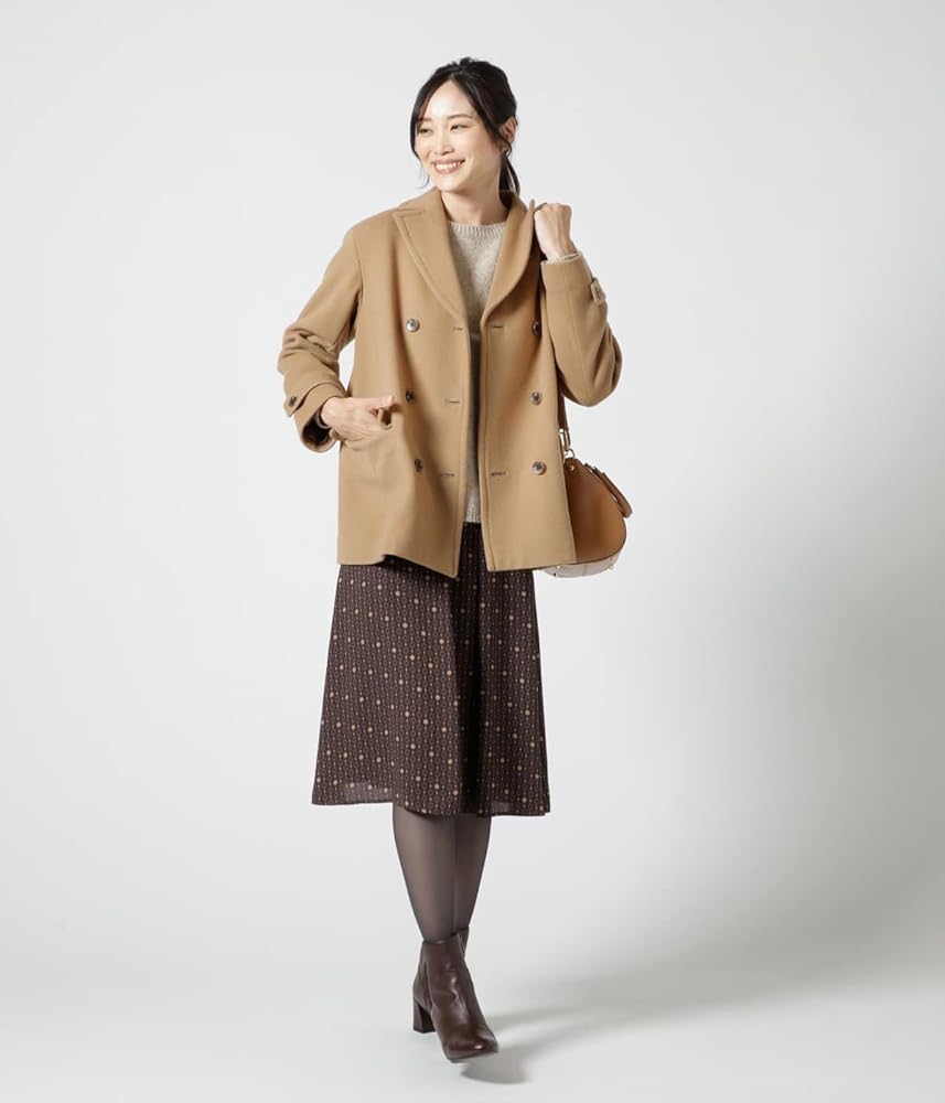 Amazon | [ニューヨーカー] ウールシャルムビーバー Pコート ライト